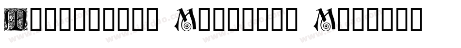 Ornamental Initials I字体转换